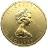 1 OZ CANADIAN GOLD MAPLE LEAF SCRUFFY - Image 2