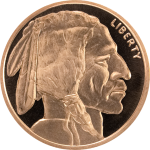 liberty fine copper coin