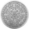 5 OZ SILVER ROUND AZTEC CALENDAR