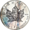 1 OZ CANADIAN SILVER MAPLE LEAF LOW PREMIUM